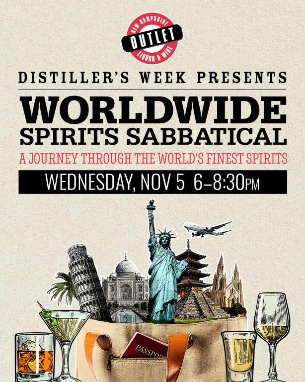 Worldwide Spirits Showcase - Wednesday, November 5th 6:00 PM - 8:30 PM